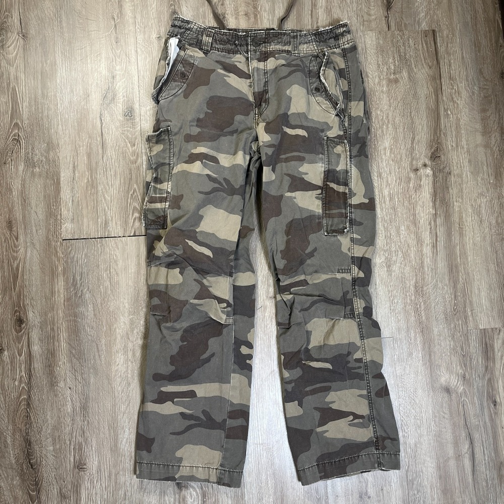 VTG Mossimo Cargo Supply Pants 32x32 Mens 100% Cotton Straight Y2K Vintage